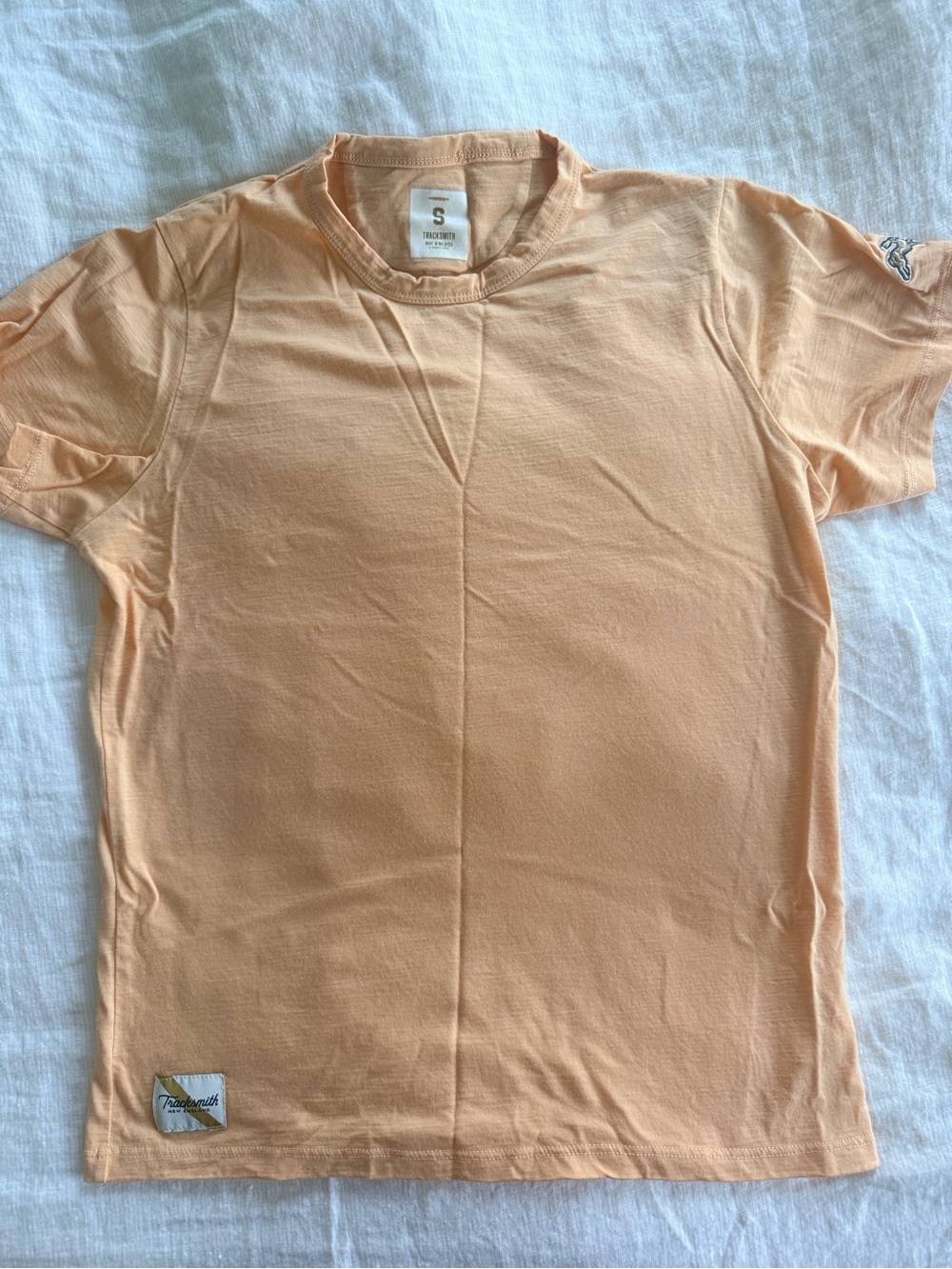 Tracksmith women’s merino Harrier tee